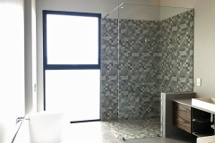 Showerflex frameless shower door