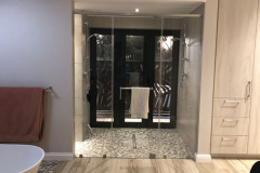 Showerflex frameless shower door