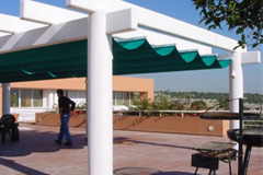 Solamark fabric awnings